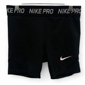 Nike Pro Dri Fit Black Spandex Shorts Size Large